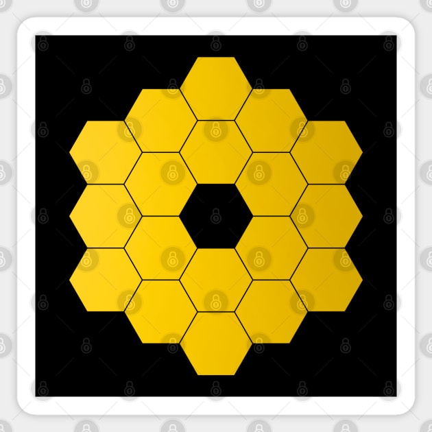 James Webb Telescope Sticker by StreeTee